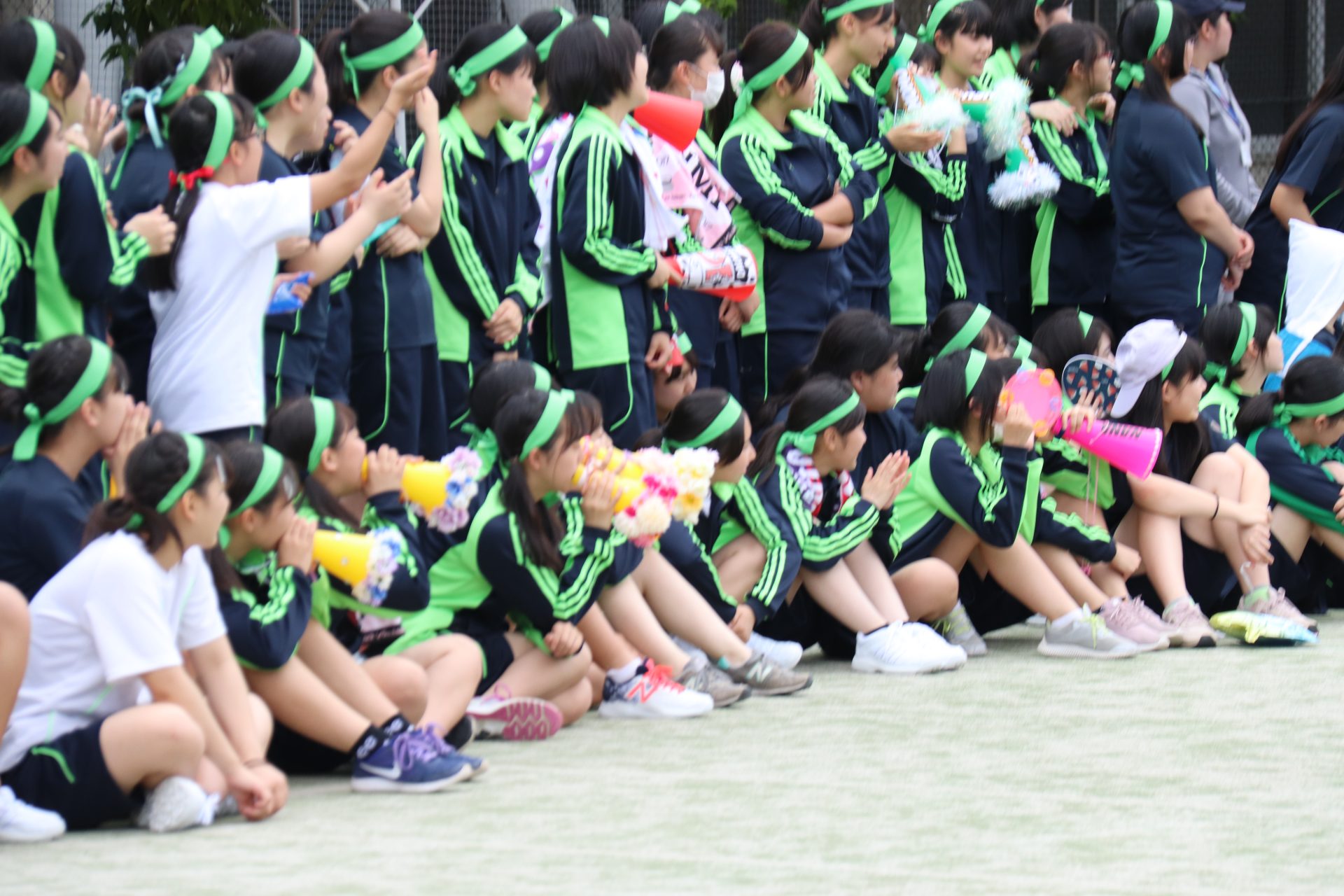 本日は体育祭 英理女子学院高等学校