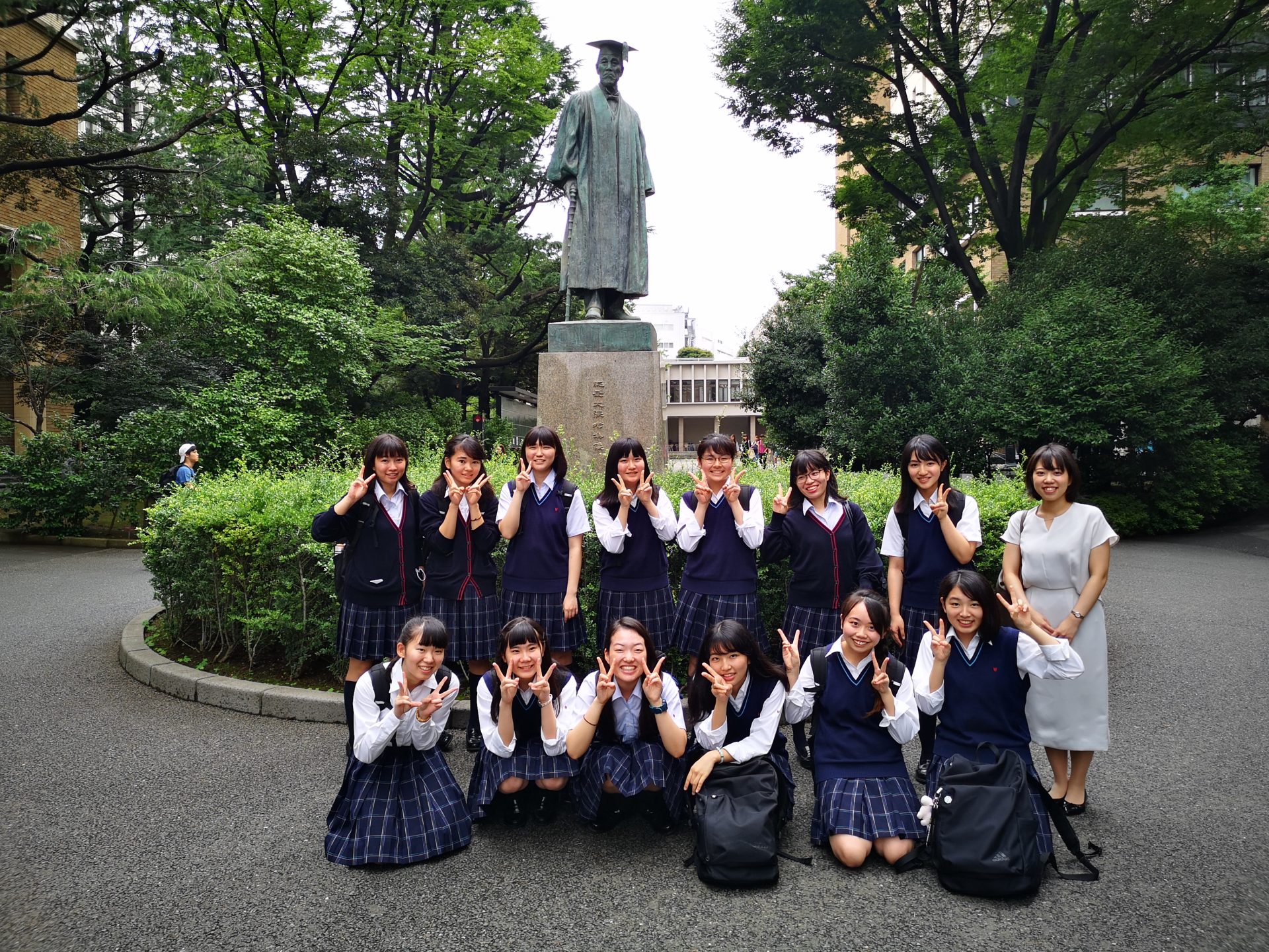 早稲田大学国際教養学部を訪問 英理女子学院高等学校