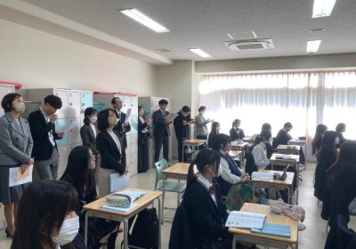 多くの先生が見学